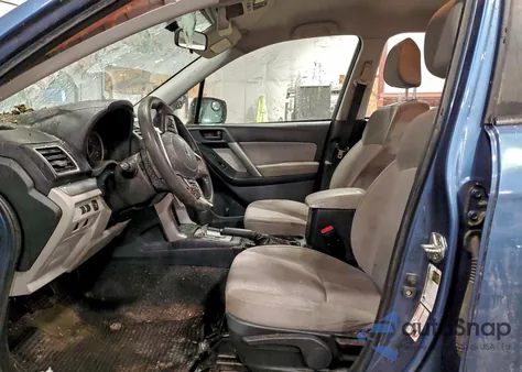 2017 Subaru Forester 2.5I z USA, uszkodzony, nr VIN JF2SJABC6HH404504